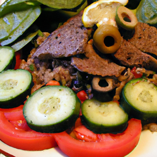 Muscled-Up Mediterranean Lamb Quinoa Bowls