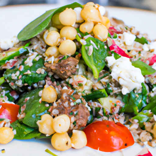 Peppery Crusted Lamb Riblets with High-Protein Quinoa Salad