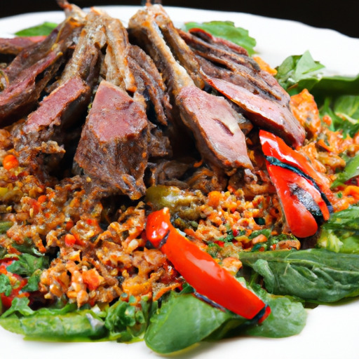 Lamb-leg Farro Protein Platter