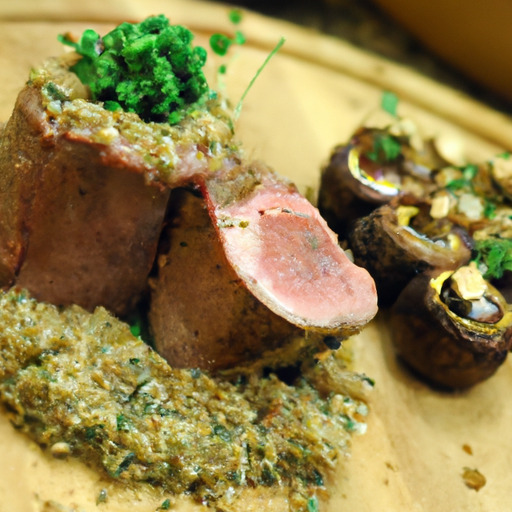 Stuffed Lamb Rolls with Quinoa and Spinach