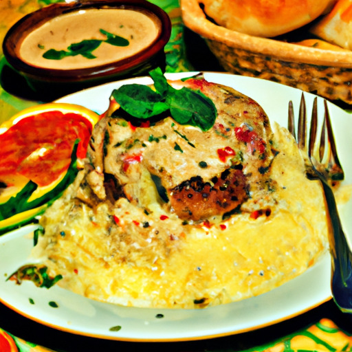 Mediterranean Stuffed Lamb Rolls