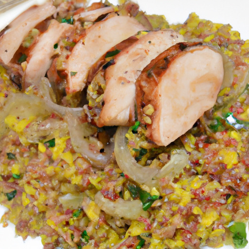 Glazed Pork Tenderloin with Protein-Packed Quinoa Pilaf