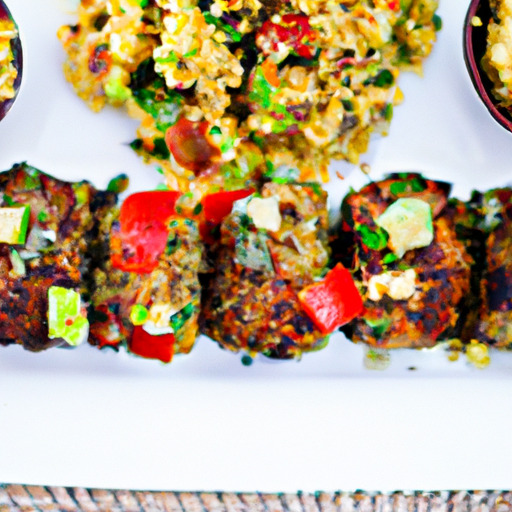 Smoky Lamb Kofta with Quinoa Tabouleh