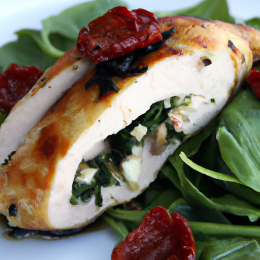 Mediterranean Stuffed Chicken Breast