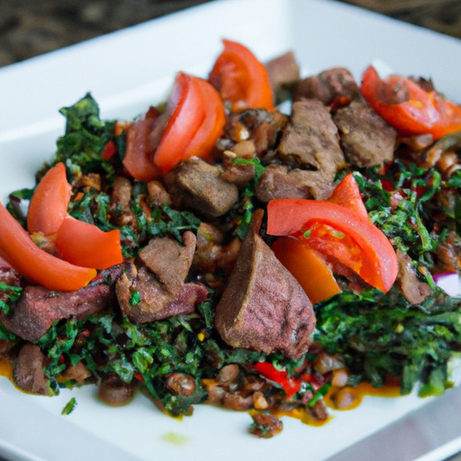 Ottoman Delight Lamb & Lentil Salad